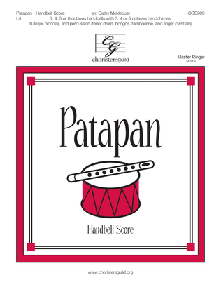 Book cover for Patapan - Handbell Score