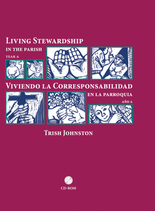 Book cover for Living Stewardship in the Parish Year A Book & CD-ROM