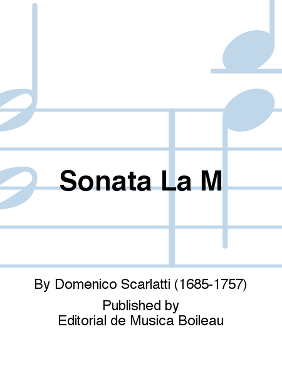 Sonata La M