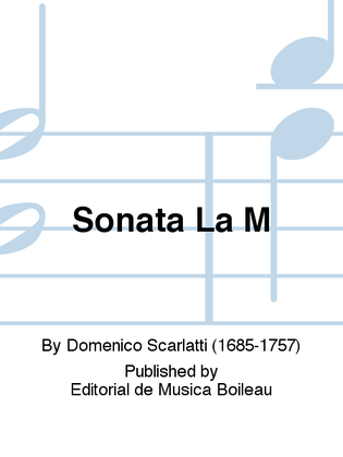 Book cover for Sonata La M