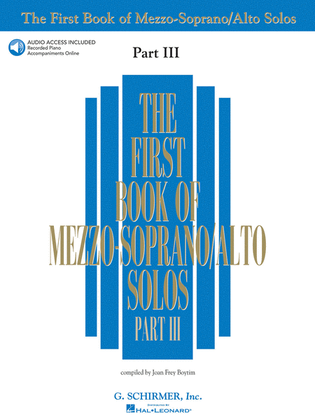 First Book of Mezzo-Soprano Solos – Part III