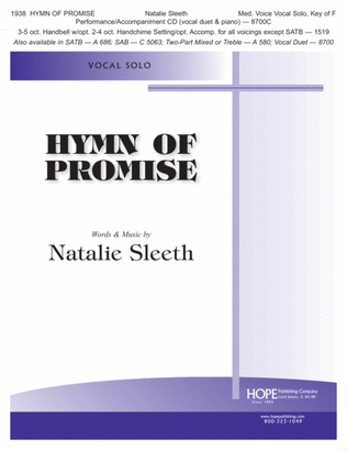 Book cover for Hymn of Promise