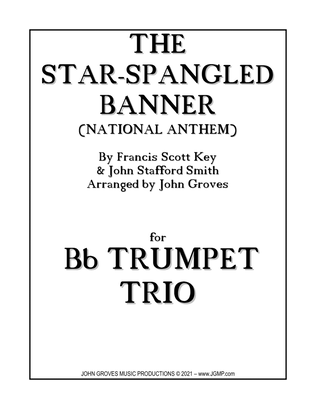 Book cover for The Star-Spangled Banner (National Anthem) - Trumpet Trio