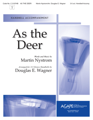 Book cover for As the Deer