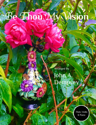 Book cover for Be Thou My Vision (Trio for Flute, Violin and Piano)