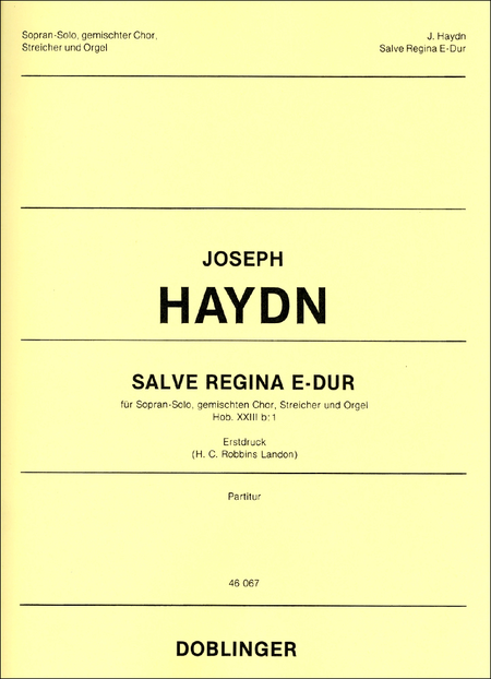 Salve Regina E-Dur