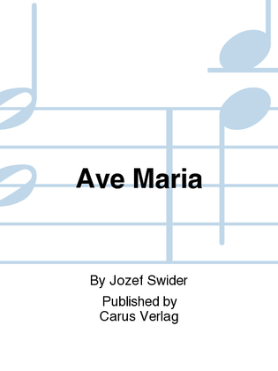 Book cover for Ave Maria