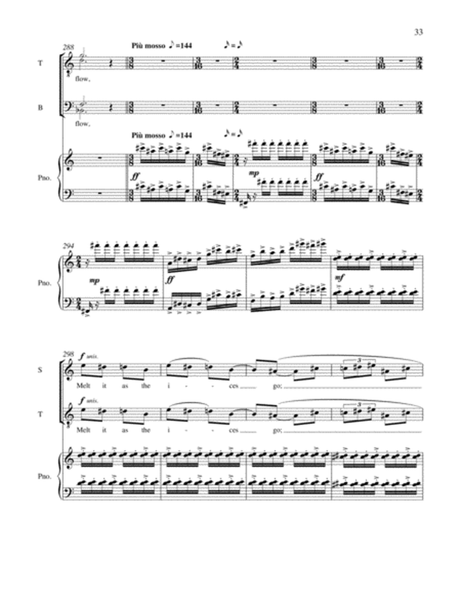 The Seasons (String Quartet Version Piano/Choral Score)