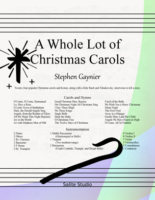 A Whole Lot of Christmas Carols