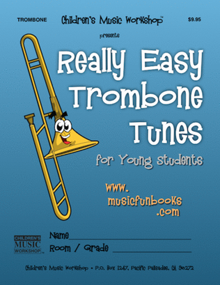 Book cover for Really Easy Trombone Tunes