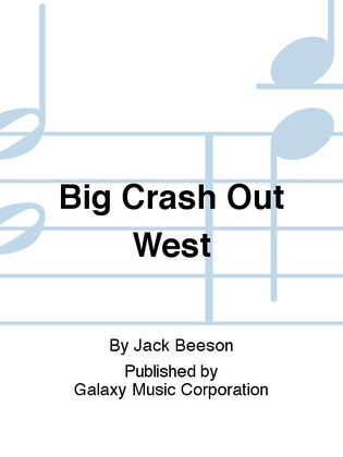 Book cover for Big Crash Out West