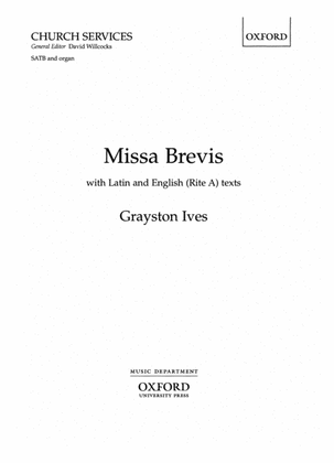 Book cover for Missa Brevis