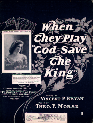 Book cover for When They Play "God Save the King."