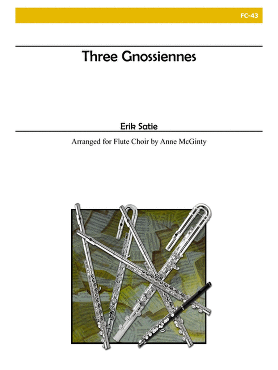 Three Gnossiennes for Flute Choir