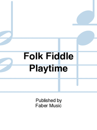 Book cover for Folk Fiddle Playtime