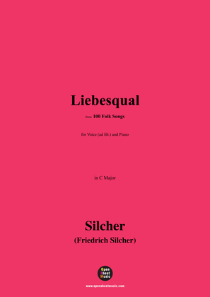 Silcher-Liebesqual,for Voice(ad lib.) and Piano