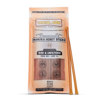 Vocal Eze Manuka Honey Sticks (20 Pieces)