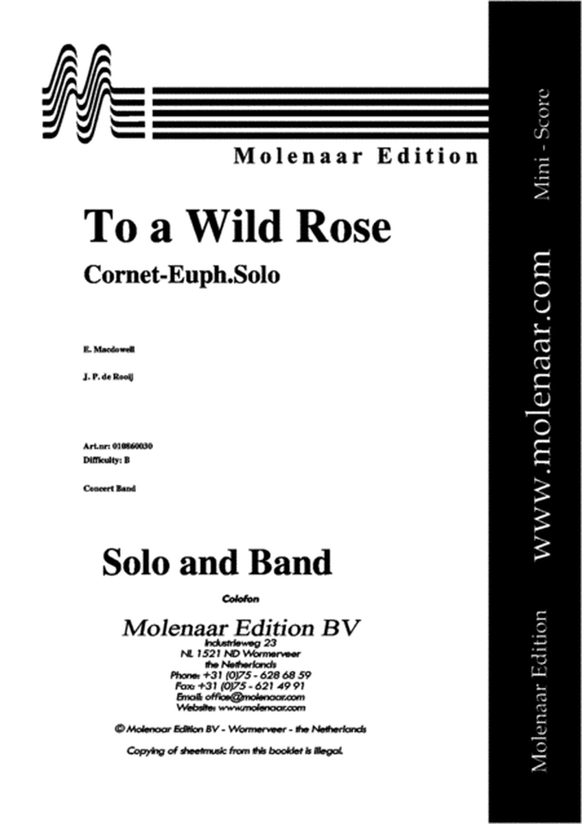 To a Wild Rose