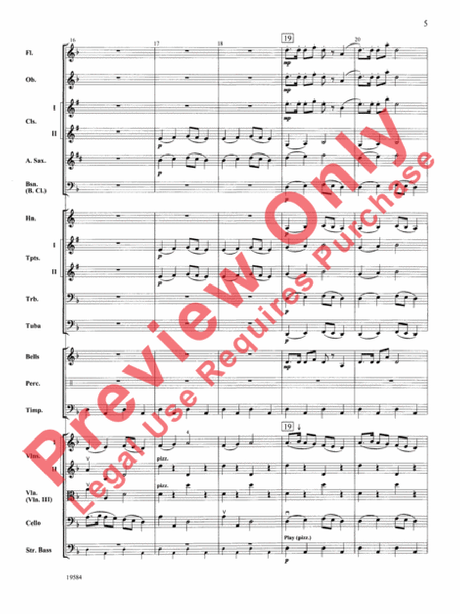 Symphony No. 1, 3rd Movement by Gustav Mahler Full Orchestra - Sheet Music
