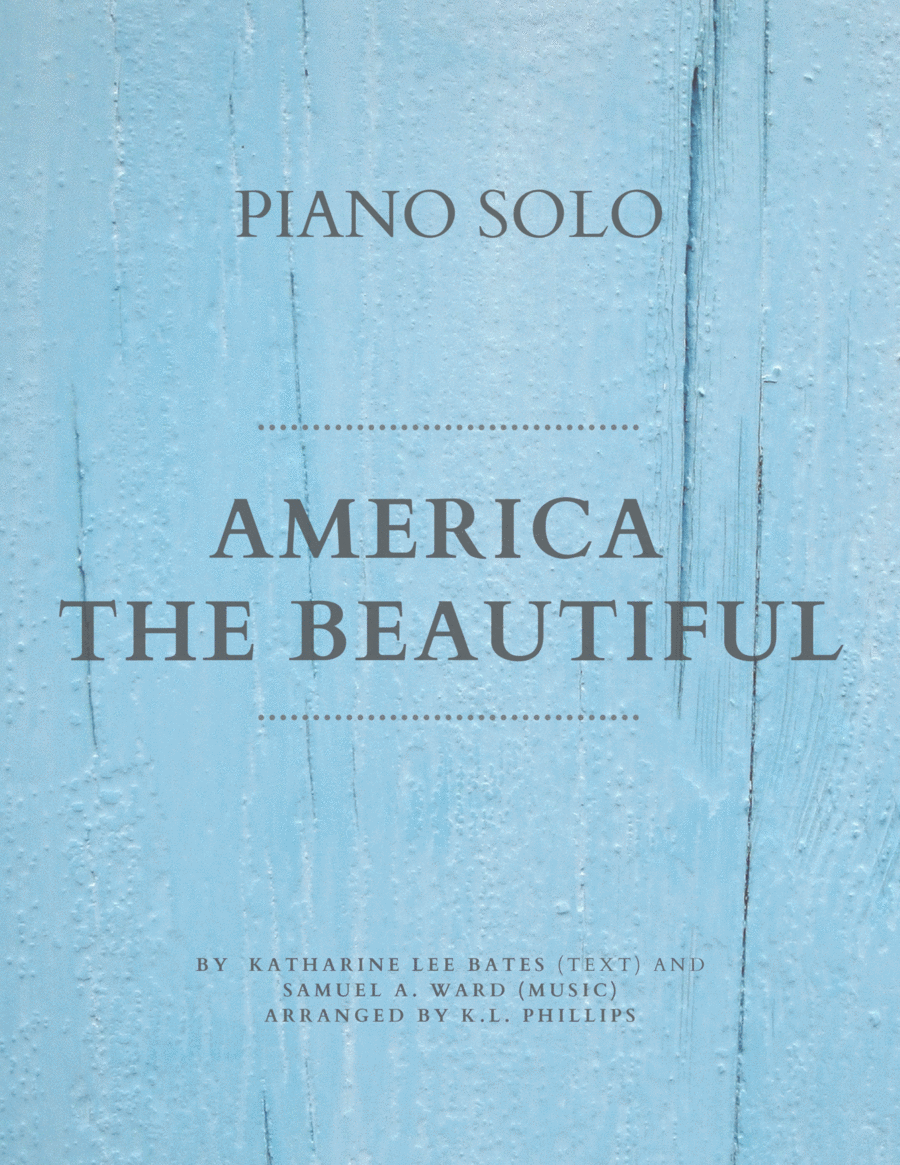 America the Beautiful - Piano Solo image number null