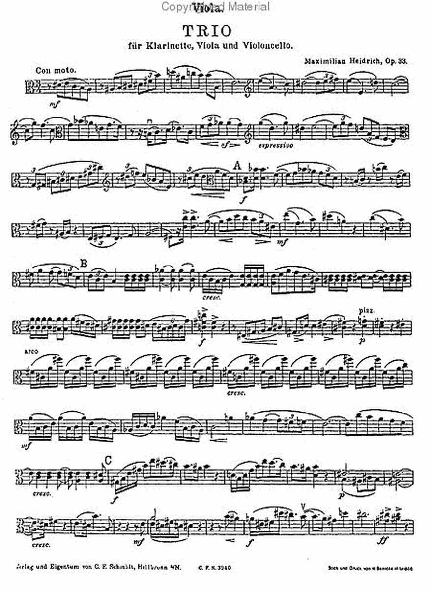 Trio, Op. 33 image number null