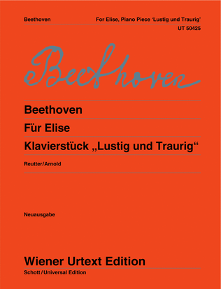 Book cover for Für Elise & Klavierstück "Lustig und Traurig"