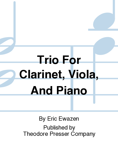 Trio For Clarinet, Viola, And Piano