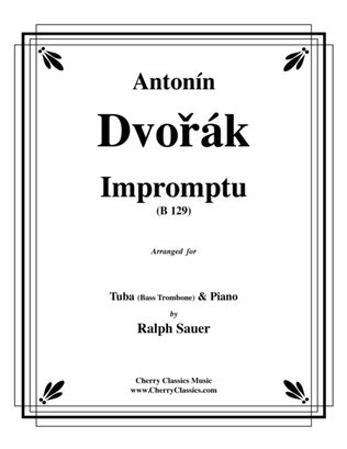 Book cover for Impromptu for Tuba or Bass Trombone and Piano