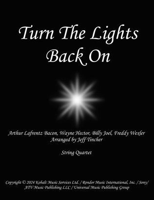 Turn The Lights Back On