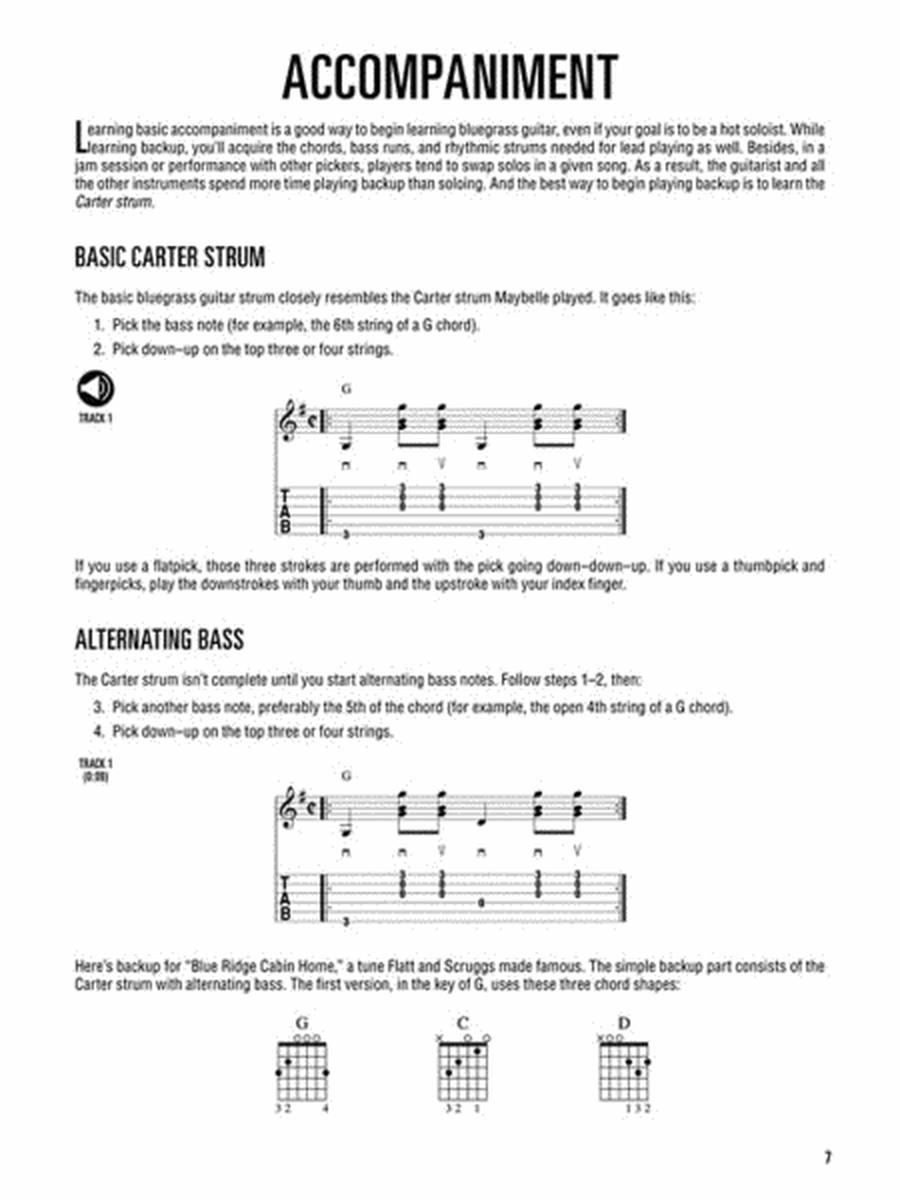 Hal Leonard Bluegrass Guitar Method image number null