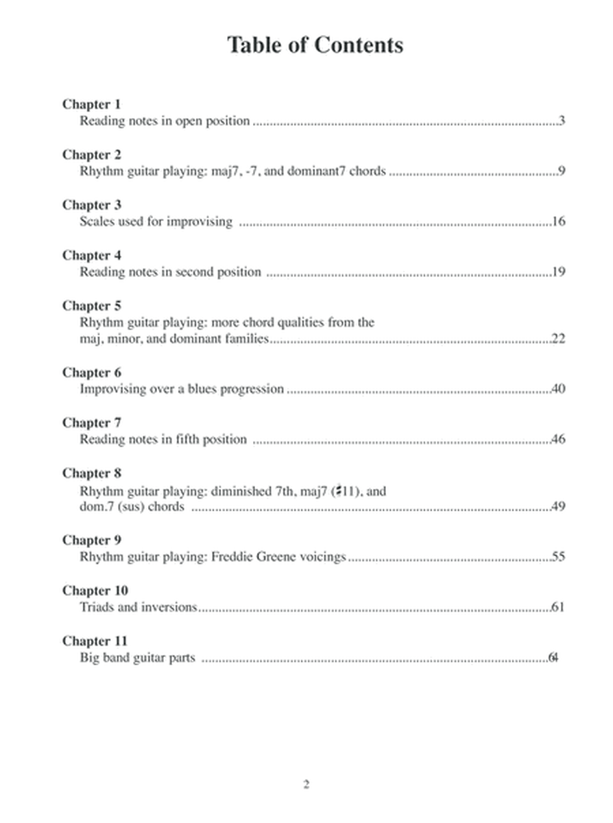 A Practical Guide to Jazz Band Guitar image number null