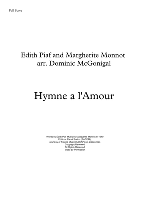 Book cover for Hymne A L'amour