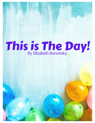 Book cover for This is the Day!