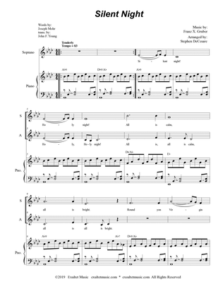 Silent Night (Duet for Soprano and Alto Solo)