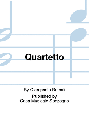 Book cover for Quartetto