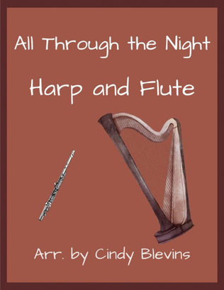 All Through the Night, for Harp and Flute