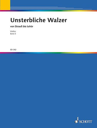 Book cover for Unsterbliche Walzer - Vol. 3