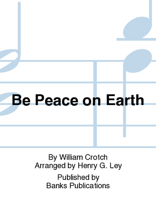 Book cover for Be Peace on Earth