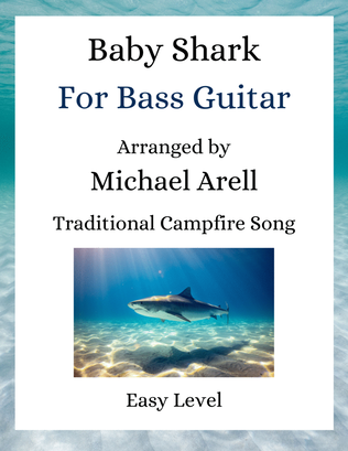Baby Shark--Easy Bass