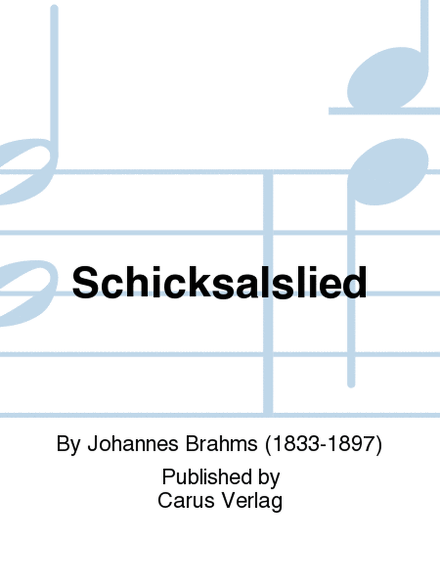 Schicksalslied, Op. 54