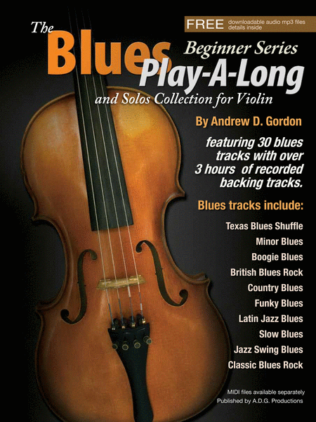 The Blues Play-A-Long and Solos Collection for Violin Beginner Series