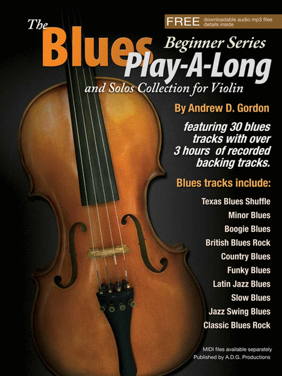 The Blues Play-A-Long and Solos Collection for Violin Beginner Series image number null