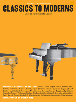 Book cover for Intermediate Grades Classics to Moderns