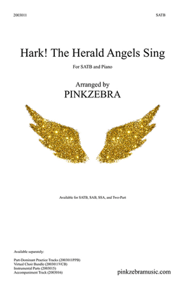 Book cover for Hark! The Herald Angels Sing SATB