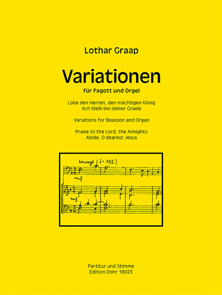 Variationen für Fagott und Orgel