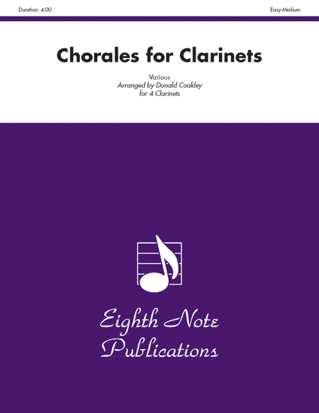 Chorales for Clarinets