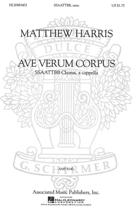 Book cover for Ave Verum Corpus