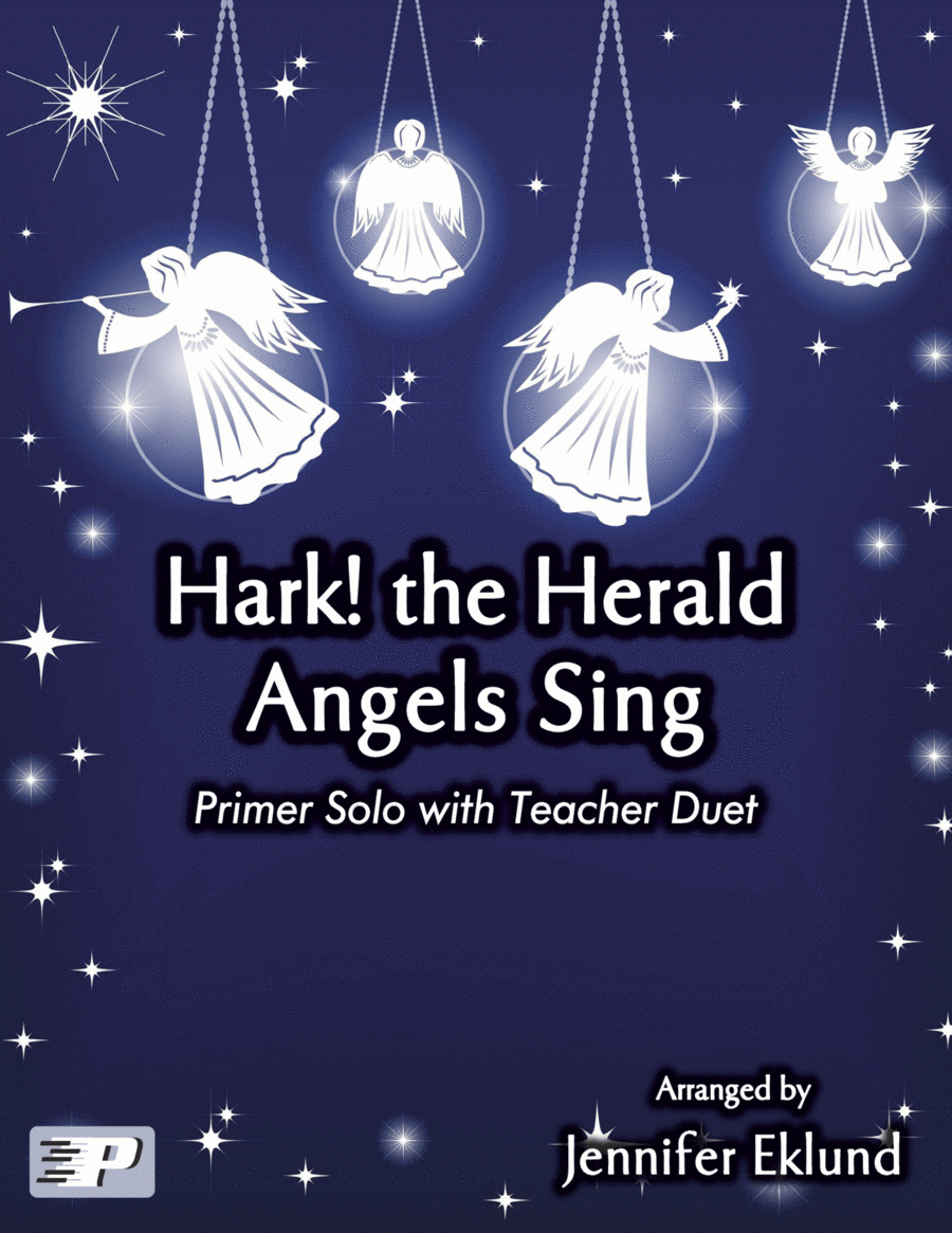 Hark! the Herald Angels Sing (Primer Solo with Teacher Duet) image number null