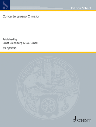 Book cover for Concerto grosso C major