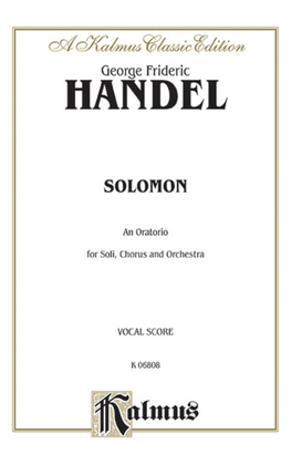 Book cover for Solomon (1749)